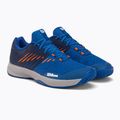 Кросівки для тенісу Wilson Kaos Comp 3.0 блакитні WRS328750 4