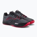 Кросівки для тенісу чоловічі Wilson Kaos Comp 3.0 чорні WRS328760 5