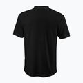 Футболка тенісна чоловіча Wilson Stripe Polo чорна WRA789707 2