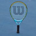 Ракетка тенісна дитяча Wilson Minions 2.0 Jr 21 блакитно-жовта WR097110H 9