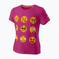 Футболка тенісна дитяча Wilson Emoti-Fun Tech Tee рожева WRA807902 5