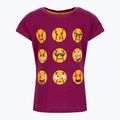 Футболка тенісна дитяча Wilson Emoti-Fun Tech Tee рожева WRA807902