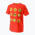 Футболка тенісна дитяча Wilson Emoti-Fun Tech Tee помаранчева WRA807403 5