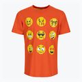 Футболка тенісна дитяча Wilson Emoti-Fun Tech Tee помаранчева WRA807403