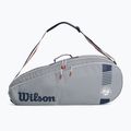 Сумка тенісна Wilson Team 3 Pack Rolland Garros сіра WR8019201001