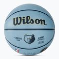 М'яч баскетбольний дитячий Wilson NBA Player Icon Mini Morant blue розмір 3 4