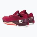 Кросівкі тенісні жіночі Wilson Rush Pro 4.0 Clay beet red/white/tropical peach 3