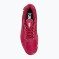 Кросівкі тенісні жіночі Wilson Rush Pro 4.0 Clay beet red/white/tropical peach 6