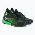 Кросівкі тенісні чоловічі Wilson Kaos Rapide STF black/green 4