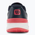 Жіночі тенісні туфлі Wilson Intrigue Pro Clay W білі / темно-синій піджак / дубаррі 6