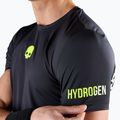 Футболка тенісна чоловіча HYDROGEN Panther Tech Tee black/yellow 3