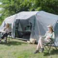 Надувна кемпінгова палатка на 8 осіб KADVA AIRcamp 8.44 зелена 35