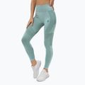 Легінси тренувальні жіночі Gym Glamour Green Fusion 337
