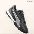 Кросівки футбольні PUMA King Pro TT puma black/puma white/cool dark gray 18