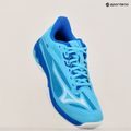 Кросівки для тенісу жіночі Mizuno Wave Exceed Light 2 AC river blue/white/mugen blue 12