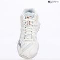 Кросівки для волейболу жіночі Mizuno Wave Voltage 2 Mid white/aleutian/cloud pink 9