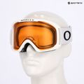 Окуляри гірськолижні Oakley O-Frame 2.0 Pro л matte white/persimmon 7