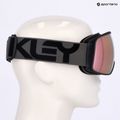Окуляри гірськолижні Oakley Flight Tracker л matte b1b forged iron/prizm rose gold iridium 6