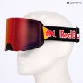 Окуляри гірськолижні Red Bull SPECT Line black/brown with red mirror/cloudy snow 7