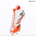 Кросівки футбольні чоловічі PUMA Ultra 5 Match+ FG/AG puma white/puma black/glowing red 9