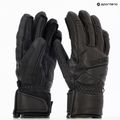 Рукавиці гірськолижні чоловічі Descente 5 Finger Leather black 4