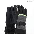 Гірськолижні рукавиці Reusch Outset R-Tex XT чорні/чорний меланж/неоновий зелений 11