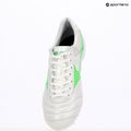Кросівки футбольні чоловічі Mizuno Morelia II Japan Md white/neon green/galaxy silver 9