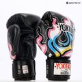 Рукавиці боксерські чоловічі YOKKAO Flames black 8