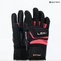 Рукавиці гірськолижні дитячі LEKI Griffin 3D Junior black/ rose 7