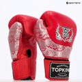 Рукавиці боксерські Top King Muay Thai Power Snake red/silver 7