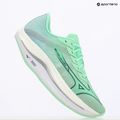 Кросівки для бігу чоловічі Mizuno Wave Rebellion Flash 2 neo mint/vintage indigo/hint of mint 9