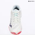 Кросівки волейбольні Mizuno Wave Voltage 2 white/violet indigo/camellia rose 11
