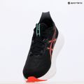 Кросівки для бігу чоловічі ASICS Gel-Nimbus 27 black/coral reef 9