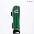 Захист гомілок та стоп RAJA BOXING Lightweight Shin Guards Genuine Leather dark green 8