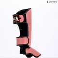 Захист гомілок та стоп RAJA BOXING Lightweight Shin Guards Genuine Leather pink 8