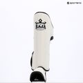Захист гомілок та стоп RAJA BOXING Lightweight Shin Guards Genuine Leather white 8