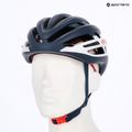 Шолом велосипедний Giro Agilis Integrated MIPS matte midnight white/red 13