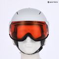 Шолом гірськолижний Giro Aria Spherical S2 matt white/vivid cooper 10