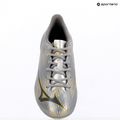 Кросівки футбольні дитячі Mizuno α II Select Jr Md galaxy silver/8605 c/gold 9