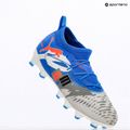 Дитячі футбольні бутси PUMA Future 8 Match Forever FG/AG Jr білий / ультрасиній / сірий / пума чорний / сяючий червоний 9