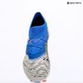 Кросівки футбольні чоловічі PUMA Future 8 Match Forever FG/AG white/ultra blue/feather gray/puma black/glowing red 9