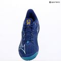 Кросівки тенісні чоловічі Mizuno Wave Exceed Tour 6 CC bellwether blue/ white/ fjord blue 12