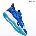 Кросівки волейбольні жіночі Mizuno Wave Dimension Mid mugen blue/white/estate blue 11