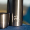 Комплект чоловічої термоактивної білизни KADVA Streif Set безшовний чорний 25