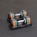 Комплект гантелей регульованих TREXO 2 x 5 кг multicolor 8