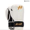 Рукавиці боксерські HOOK FIGHTING Ready to Fight шкіряні білий 8