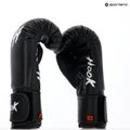 Рукавиці боксерські HOOK FIGHTING Ready to Fight шкіряні чорний 8