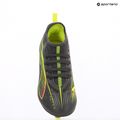 Кросівки футбольні дитячі PUMA Ultra 5 Match FG/AG Jr matte aged silver/yellow alert/puma aged silver 9
