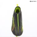 Кросівки футбольні дитячі PUMA Ultra 5 Match+ LL FG/AG Jr matte aged silver/yellow alert/puma aged silver 9