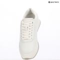 Кросівки жіночі Calvin Klein HW0HW02574 Runner Lace Up Mono Pu Triple Bright White 9